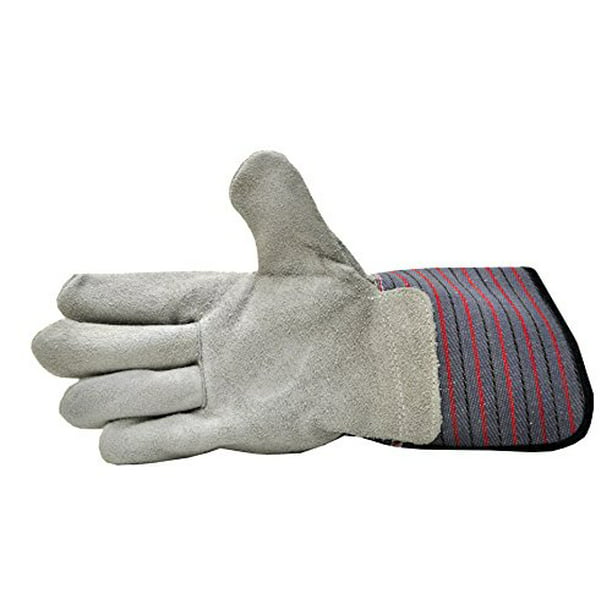 Work Gloves Glove Precision with Cuff Size 10 Grey 10 pieces